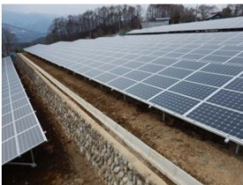 富士見ソーラーウェイの施設(日本アジアグループの発表資料より) 富士見ソーラーウェイの施設(日本アジアグループの発表資料より)