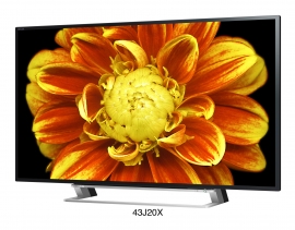 東芝ライフスタイルが8月12日から発売する液晶テレビ「レグザ｣の新製品「J20Xシリーズ」の「43J20X」（写真提供：東芝）