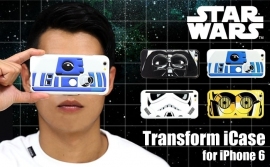 スター・ウォーズのキャラクターになりきれるiPhone6ケース(Hameeの発表資料より) スター・ウォーズのキャラクターになりきれるiPhone6ケース(Hameeの発表資料より)