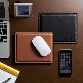 本革マウスパッド(200-MPD017シリーズ)(サンワプライ発表資料より) 本革マウスパッド(200-MPD017シリーズ)(サンワプライ発表資料より)