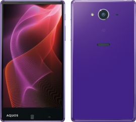 AQUOS Xx2(シャープ製)パープル(ソフトバンクの発表資料より) AQUOS Xx2(シャープ製)パープル(ソフトバンクの発表資料より)