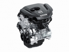 マツダが新開発した2.5L直噴ガソリンターボエンジン「SKYACTIV-G 2.5T」 （マツダの発表資料より）