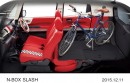 ホンダが一部改良して発売した「N-BOX SLASH」(写真提供:ホンダ) ホンダが一部改良して発売した「N-BOX SLASH」(写真提供:ホンダ)