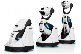 可変型の自走プロジェクタ・ロボット「Tipron」(Cerevo発表資料より) 可変型の自走プロジェクタ・ロボット「Tipron」(Cerevo発表資料より)