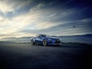 トヨタ自動車が2016年ジュネーブモーターショーに出展する新型ラグジュアリークーペ「LC500h」（写真提供：トヨタ自動車）