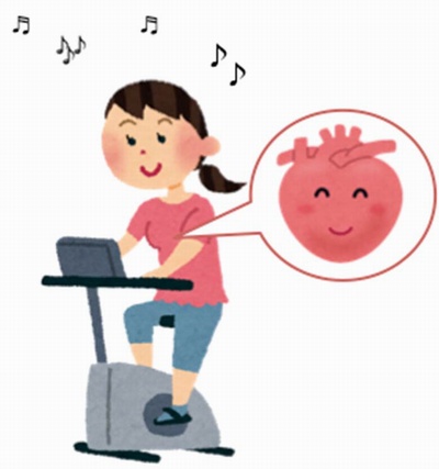 東北大学の小川佳子助教・上月正博教授らのグループは、気分を落ち着かせる音楽を聴きながら運動を行うことで、運動後の副交感神経の低下が抑えられることを明らかにした。（写真：東北大学の発表資料より）