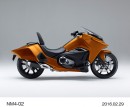 ホンダが一部改良して3月11日に発売する大型スポーツバイク「NM4-02」（写真提供：ホンダ）