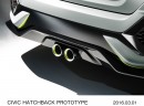 ホンダがジュネーブモーターショーで初公開した、新型「シビック ハッチバック」のプロトタイプモデル（写真提供：ホンダ）
