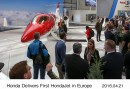 ホンダの航空機事業子会社ホンダ エアクラフト カンパニーは、欧州で小型ビジネスジェット機「ホンダジェット（HondaJet）」の引き渡しを開始した。（写真提供：ホンダ）