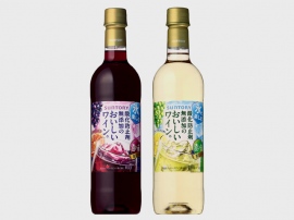 「氷と楽しむ 酸化防止剤無添加のおいしいワイン」が7月5日、サントリーから夏季限定新発売となる