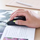 マウス操作をしながら欲しいところだけスキャンできるOCR機能付きマウススキャナー「400-SCN027」。 (写真提供:サンワサプライ) マウス操作をしながら欲しいところだけスキャンできるOCR機能付きマウススキャナー「400-SCN027」。 (写真提供:サンワサプライ)