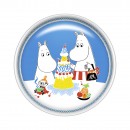 日本マクドナルドが8月5日から期間限定で販売する「ムーミン」のマクドナルドオリジナルプレート」 （写真提供：日本マクドナルド）(C) Moomin Characters TM