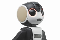シャープは、ロボット型電話「ロボホン」の法人導入を本格的に開始すると発表した。写真は、ロボホン。（写真提供：シャープ）