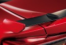 富士重工業が11月7日に発売する、スポーツカー「SUBARU BRZ」の最上級グレード「GT」のリヤスポイラー（写真提供：富士重工業）