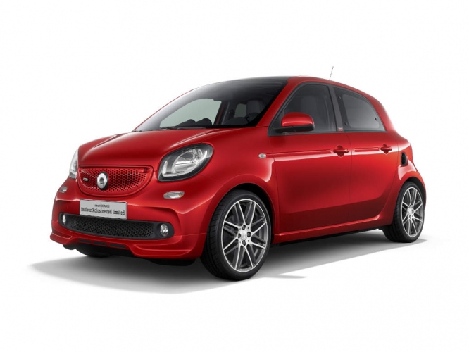 smart BRABUS forfour Xclusive limited