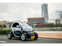 2013年のモーターショーで日産が発表した2人乗りの小型EV23台を横浜市内の12カ所の拠点で貸し出す「チョイモビ ヨコハマ」