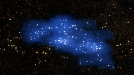 宇宙初期に形成された「超銀河団」を発見。（C）ESO/L. Calçada & Olga Cucciati et al.