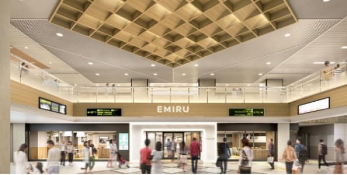 大阪・高槻市駅直結の商業施設、「エミル高槻」と名称を改め11月新装オープン