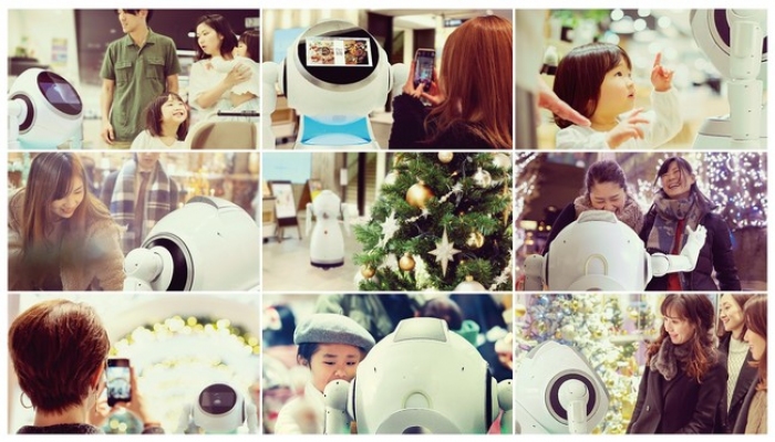 三越伊勢丹、横浜のフード&タイムのクリスマスキャンペーンにロボット導入