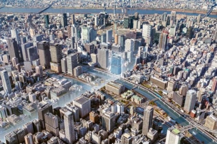 大阪・堂島の大阪三菱ビル、建て替えで複合商業施設に　2024年完成予定
