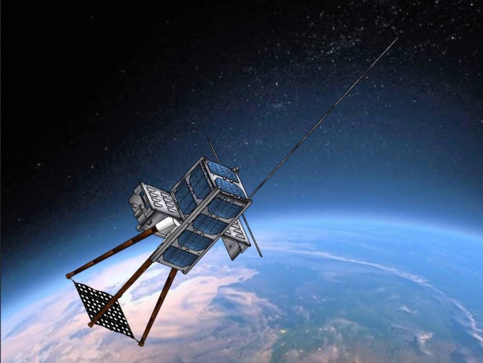 室蘭工大と大阪府立大が共同開発した超小型衛星、宇宙空間への放出に成功