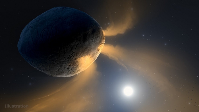 彗星のように振る舞う小惑星　ナトリウムが原因か　NASAの研究