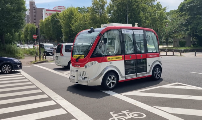 ウィラーや名鉄バス、名古屋の都市部で自動運転バスの実証実験