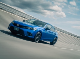 まだまだ侮れないハイブリッドで日本勢は優位、写真は間もなく発売の「ホンダ・シビックe:HEV」 北米や日本で人気車種に まだまだ侮れないハイブリッドで日本勢は優位、写真は間もなく発売の「ホンダ・シビックe:HEV」 北米や日本で人気車種に