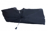 3秒で設置が可能な折り畳み傘式サンシェード（画像：スリーアール発表資料より）
