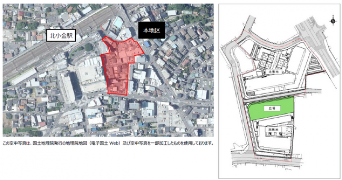 千葉・松戸の北小金駅南口再開発、住宅・商業の複合施設着工へ
