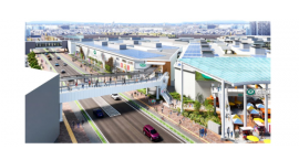 イオンレイクタウンアウトレット棟の増床部分開業イメージ(イオンタウンなど発表資料より) イオンレイクタウンアウトレット棟の増床部分開業イメージ(イオンタウンなど発表資料より)