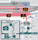 京都駅八条口・京都四条烏丸 地図