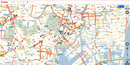 地図検索サイト「MapFan」、有料会員向けにVICS渋滞情報や駐車場満空情報、ガソリン価格情報を提供開始