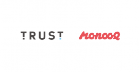 TRUST　モノオク　ロゴ