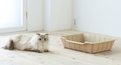 トイレ掃除はもう不要！究極の時短！清潔を保つ、使い捨て猫トイレ『ECO CAT TRAY』が新登場。