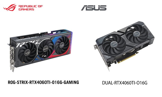 ASUS独自のAxial-techファンを搭載しエアフローを最適化し、冷却性能を高めたNVIDIA GeForce RTX(TM) 4060 Ti O16GB ビデオカード2製品を発表