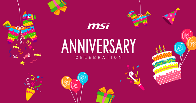 おかげさまでMSIも37周年!MSI創業37周年記念キャンペーン開催のお知らせ