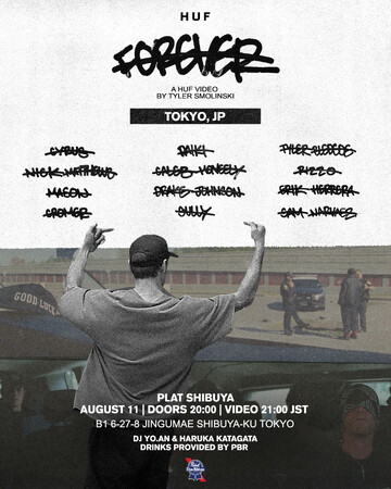 HUF “FOREVER” PREMIERE 開催!