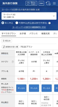 【トラベルコ】海外旅行保険を一括検索できる新サービスを開始!