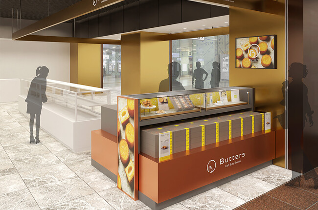クラフトスイーツブランド「Butters」、九州エリア初の常設店舗をJR博多駅にオープン。