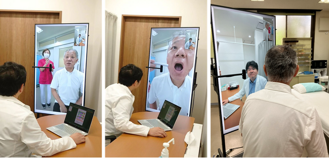 「窓」を活用した遠隔オンライン診療の実証実験について