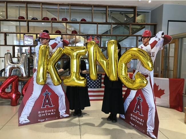 【祝】大谷翔平選手 HR 王獲得を祝し 特設コーナーをNU茶屋町に開設