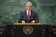 ウズベキスタン大統領が国連総会で新しいイニシアチブについて演説
