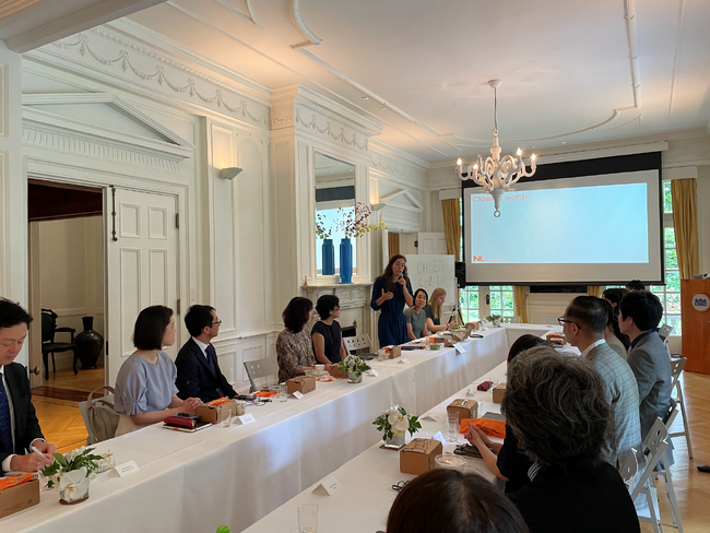 働き方先進国オランダの企業によるラウンドテーブル第３回は日本企業・J-Win加盟企業も招いて女性のエンパワーメントについて議論