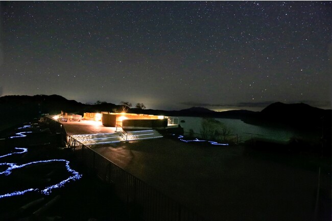 【弟子屈町】1万以上の癒しの光に包まれる星空観賞空間が北海道「摩周湖」に誕生!