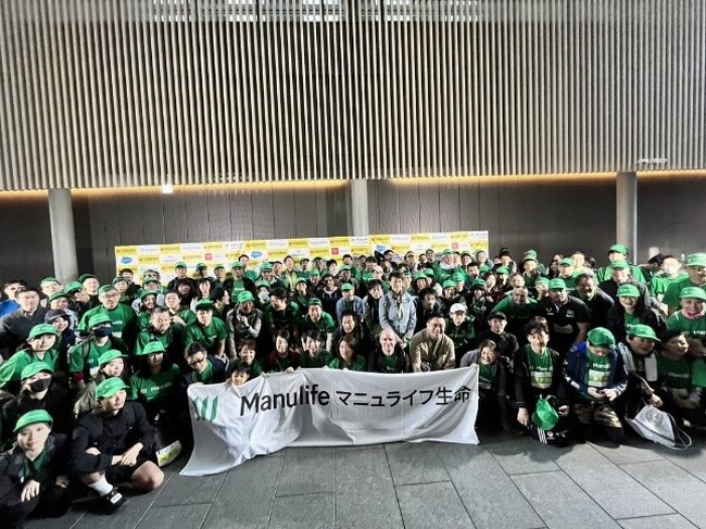 マニュライフ生命、JR山手線沿線一周30駅を巡るチャリティウォーク「東京ヤマソン」に参加