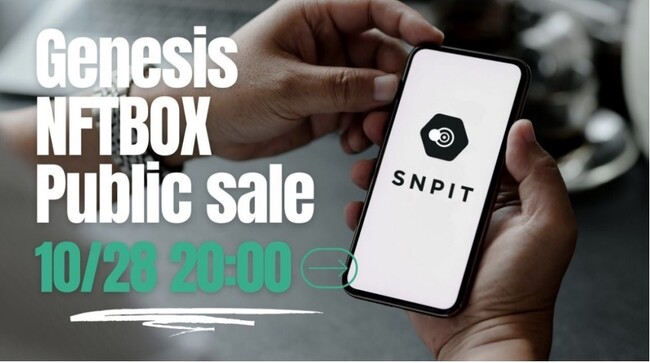 Snap to Earn「SNPIT(スナップイット)」パブリックセールを開催