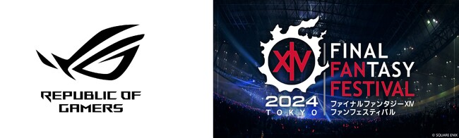ASUSのゲーミングブランド「Republic Of Games(ROG)」が「ファイナルファンタジーXIV ファンフェスティバル 2024 in 東京」へ協賛決定