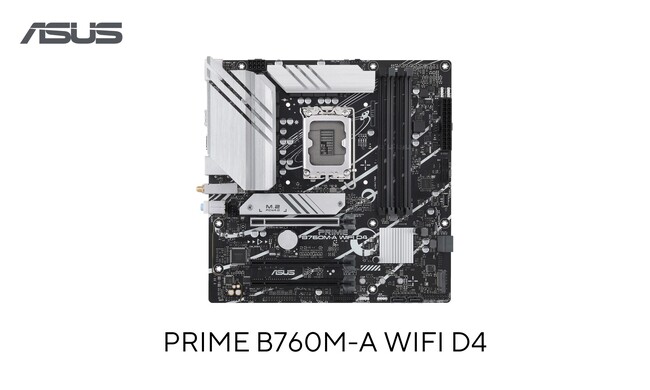ASUSのPRIMEシリーズより第14世代インテル(R) Core(TM) プロセッサ対応インテル(R) B760チップセット搭載のAmazon専売マザーボード「PRIME B760M-A WIFI D4」を発表