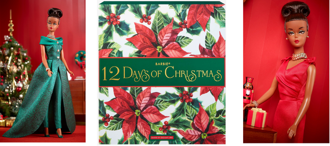 『バービー　12デイズ クリスマスカレンダー2』11月16日(木)からオンラインにて予約開始、12月9日(土)よりパートナーシップストア限定発売